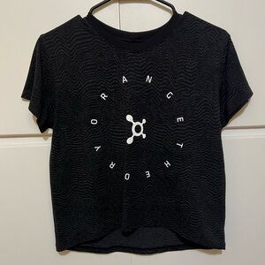 Lululemon Orangetheory Cropped Tee